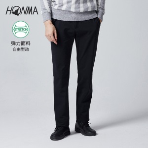 HONMA新款高尔夫男子长裤贴身舒适内里加绒修身版型运动百搭