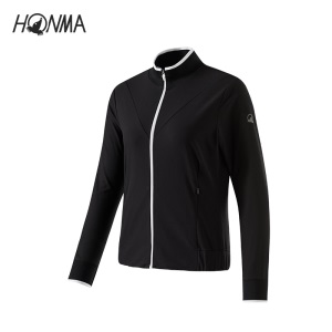 HONMA秋冬新款女子夹克立领设计日本进口面料短款夹克