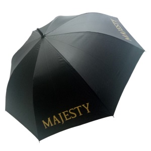 【新品】MAJESTY玛嘉斯帝高尔夫雨伞黑色男女士通用遮阳伞雨伞黑