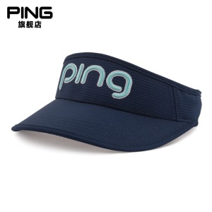 PING高尔夫球帽新款女士遮阳运动官方正品golf鸭舌无顶透气球帽