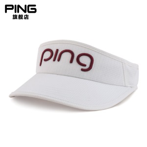 PING高尔夫球帽新款女士遮阳运动官方正品golf鸭舌无顶透气球帽