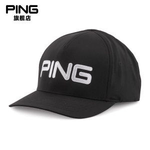 PING高尔夫球官方正品男女士巡回赛黑白时尚休闲运动遮阳鸭舌帽子