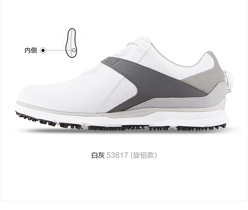 FootJoy高尔夫球鞋男士FJ Pro/SL轻量舒适golf鞋真皮鞋