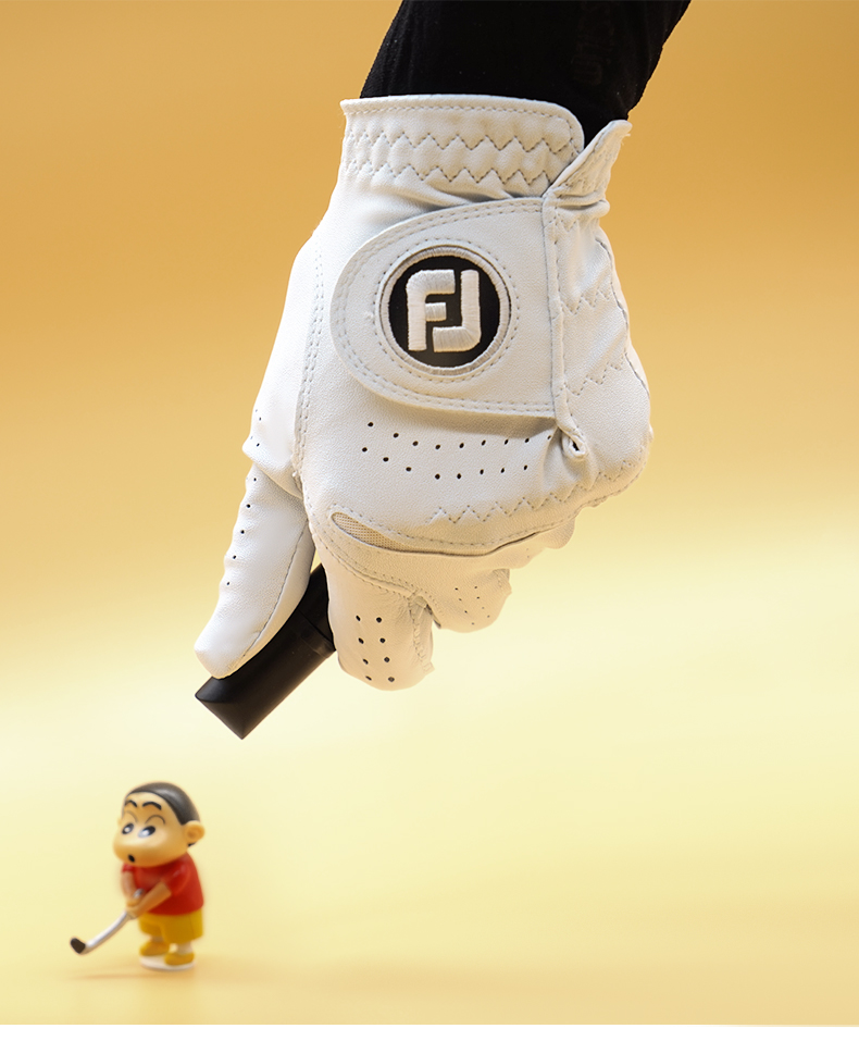 FootJoy高尔夫男士手套CONTOUR FLX小羊皮柔软耐磨透气FJ单支手套