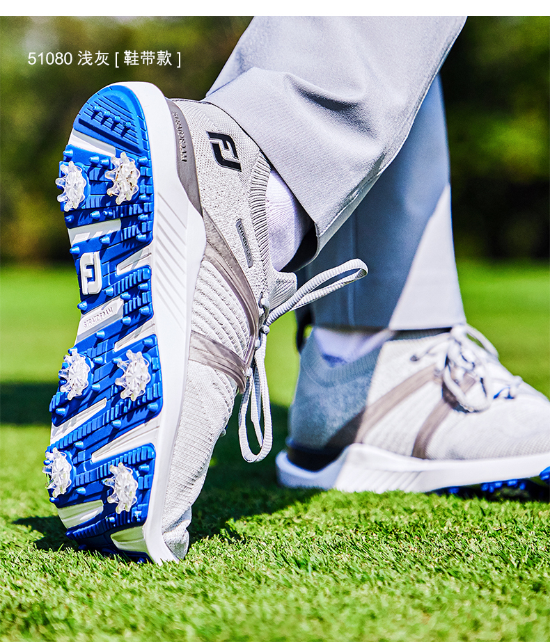 FootJoy男士高尔夫球鞋HyperFlex缓震稳定FJ运动轻量golf有钉球鞋