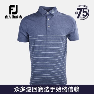 FootJoy高尔夫服装男士短袖T恤FJ新款Polo衫golf舒适运动上衣