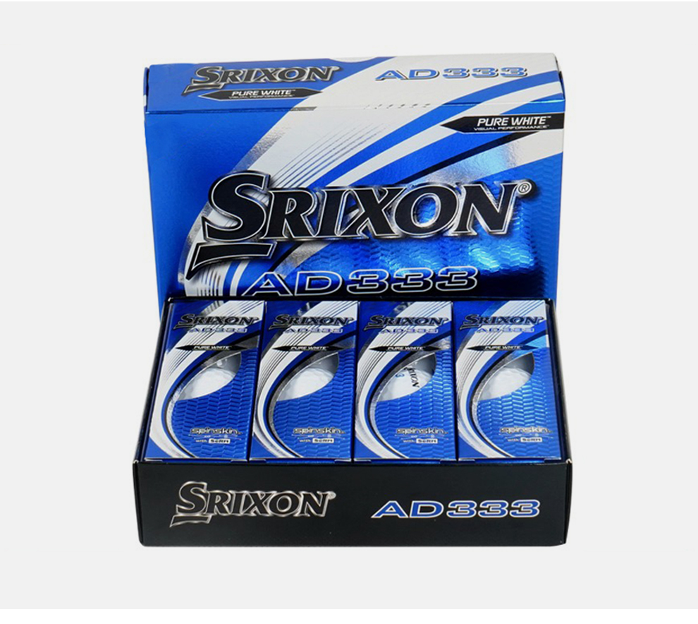 Srixon 史力胜 高尔夫球 二层球 双层球 远距离初学两层球 AD333