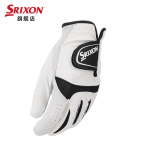 SRIXON史力胜高尔夫手套男士左手PU皮革练习手套golf单只手套防滑