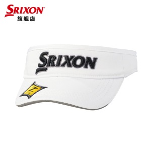 Srixon史力胜 高尔夫球帽 男士无顶帽 golf遮阳帽 运动透气休闲帽