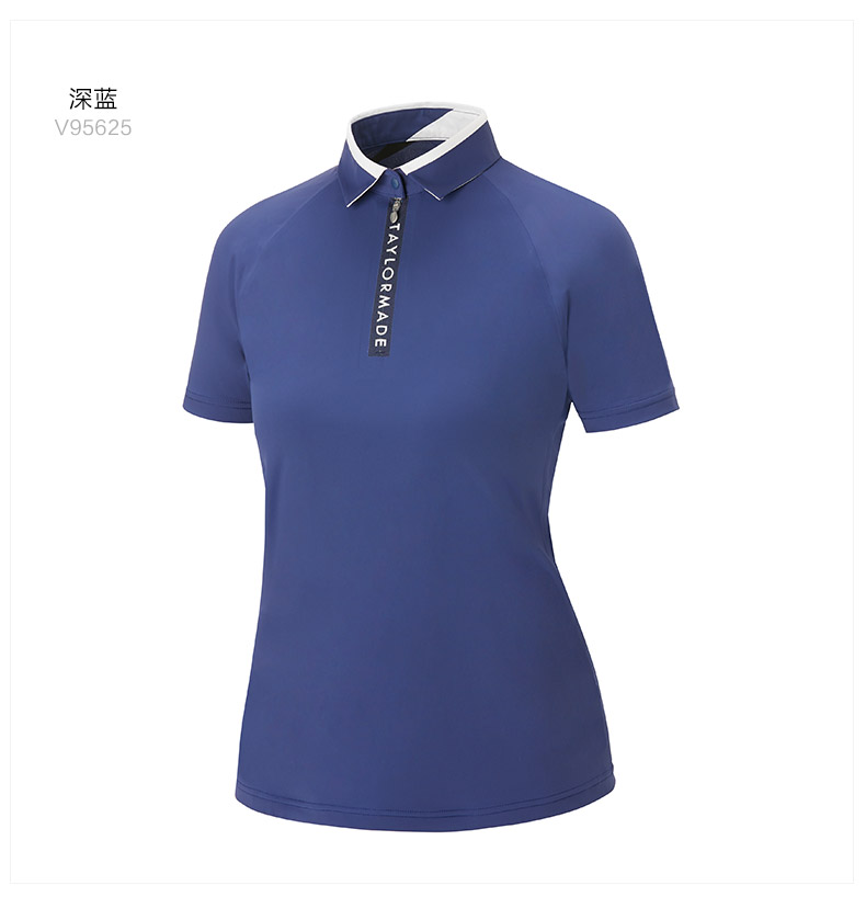 【2021新款】TaylorMade泰勒梅高尔夫服装女士夏季运动短袖POLO衫