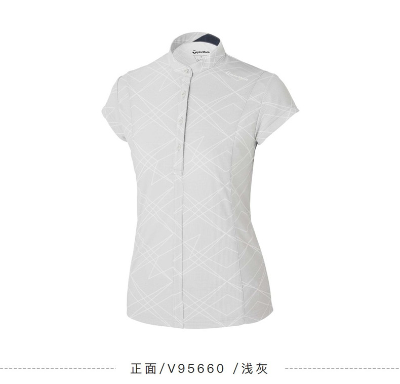 【新款】Taylormade泰勒梅高尔夫服装女士短袖T恤户外上衣V95659