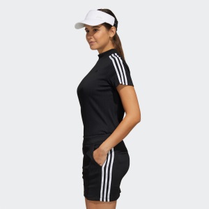 【新品】Adidas阿迪达斯高尔夫服装运动女士golf上衣短袖FJ2452