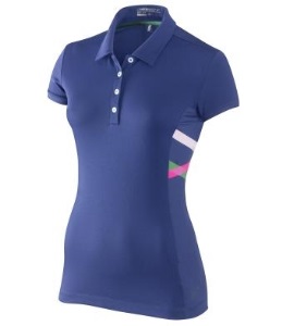 NIKE耐克高尔夫运动服装女士拉链短袖nikegolf 587439-100