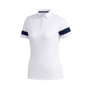 Adidas阿迪达斯高尔夫服装女士短袖T恤golf运动舒适POLO衫FJ2436