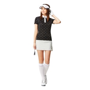 【21新品】Taylormade泰勒梅高尔夫服装女士夏季短袖POLO衫V95638