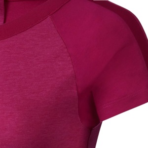 NIKE耐克短袖T恤女 快速排汗短袖针织衫685415-010 紫色-607