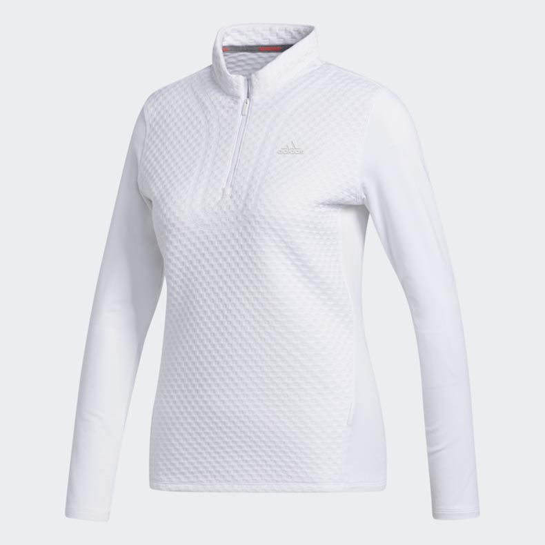 【新款】Adidas阿迪达斯高尔夫服装女士golf长袖T恤POLO衫FS6330