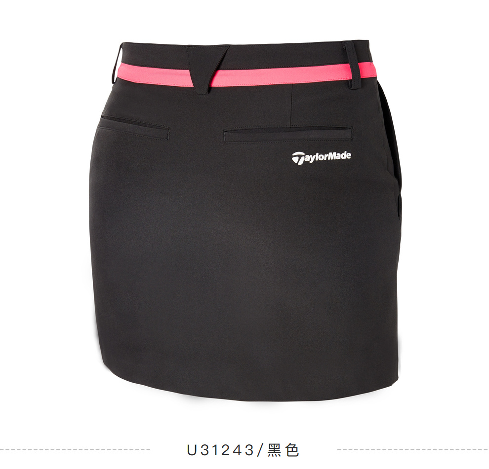 【新品】TaylorMade泰勒梅高尔夫服装女士运动golf休闲短裙U31242