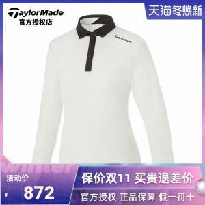 Taylormade泰勒梅高尔夫服装女士运动长袖上衣Polo衫新品golf运动