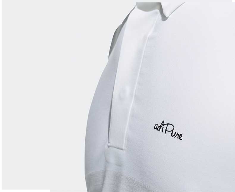 【新款】Adidas阿迪达斯高尔夫服装adiPure男士长袖T恤运动POLO衫