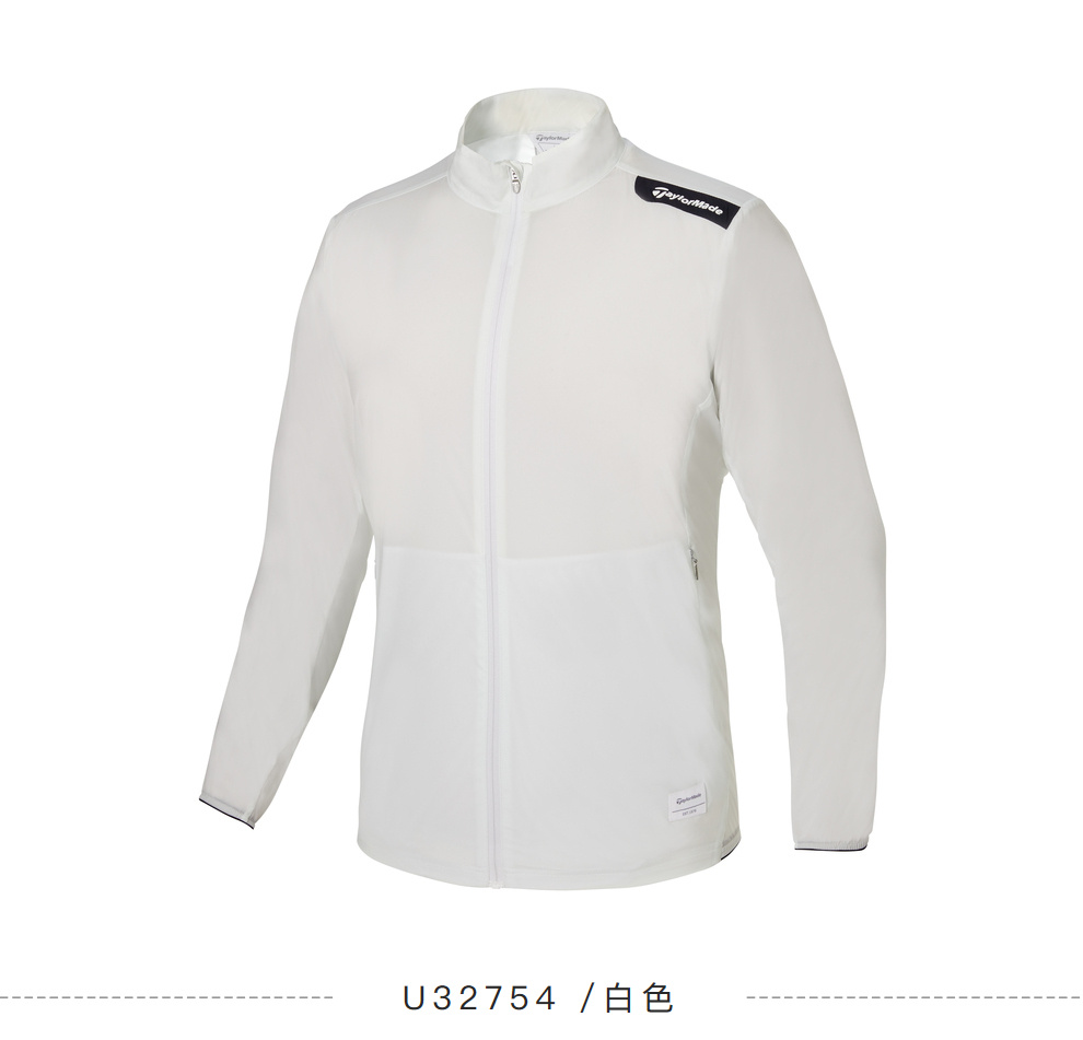 【新品】TaylorMade泰勒梅高尔夫服装运动长袖轻薄防风夹克U32754