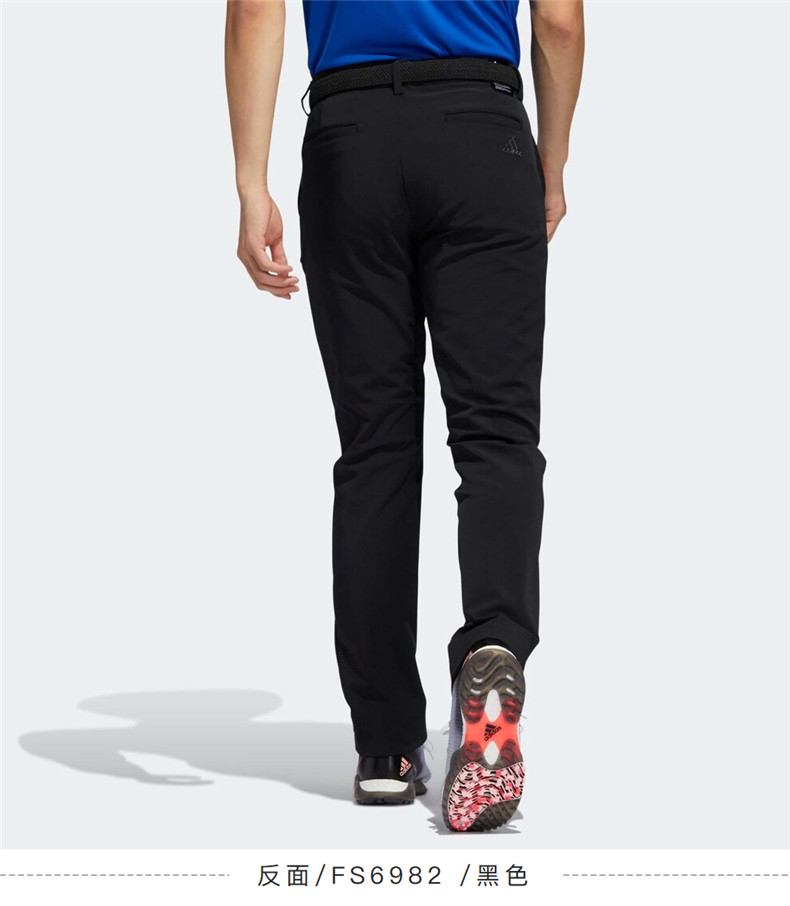 【新款】Adidas阿迪达斯高尔夫服装男士舒适休闲运动长裤FS6980