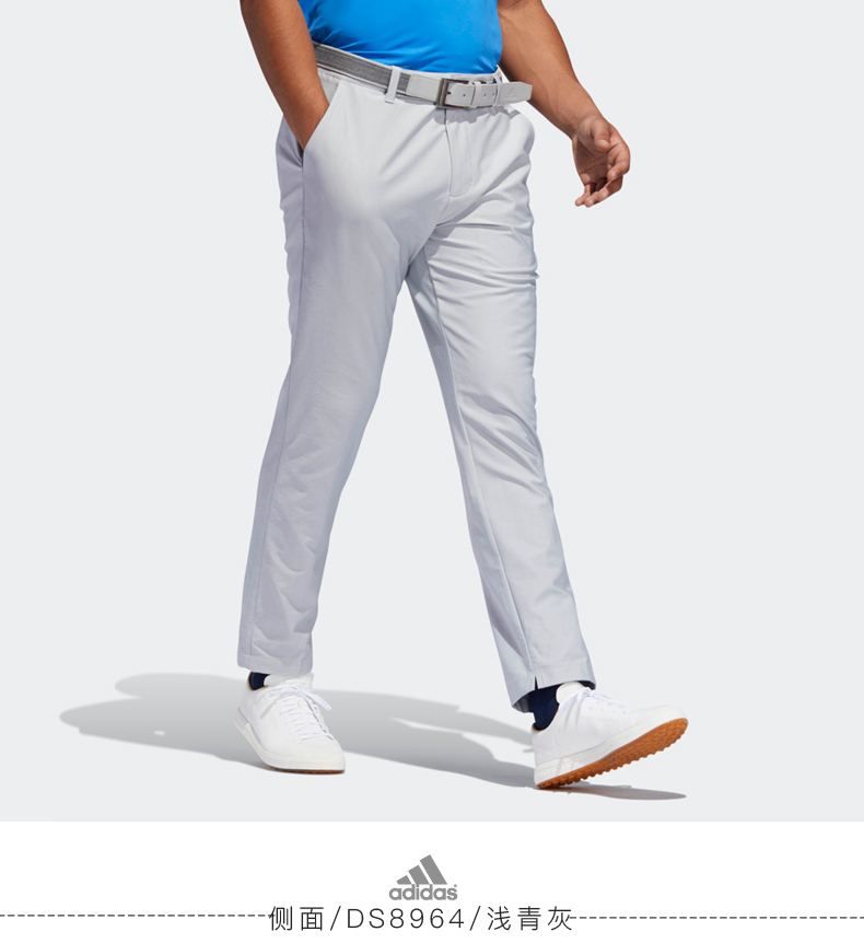【新品】Adidas阿迪达斯高尔夫服装男士休闲长裤DS8964灰色大码