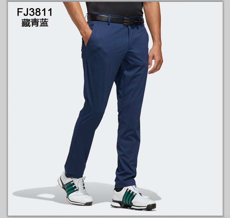 【新品】Adidas阿迪达斯高尔夫服装男士长裤golf休闲运动裤长裤