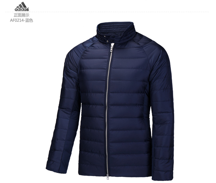 【官方新品】Adidas阿迪达斯高尔夫服装男士羽绒服休闲运动冬季鹅