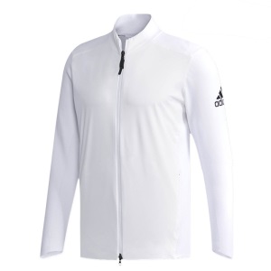 Adidas阿迪达斯外套春季新款夹克高尔夫服装男士防风衣正品