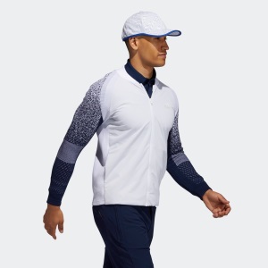 新款Adidas阿迪达斯高尔夫服装FS6905男士秋季golf运动夹克外套