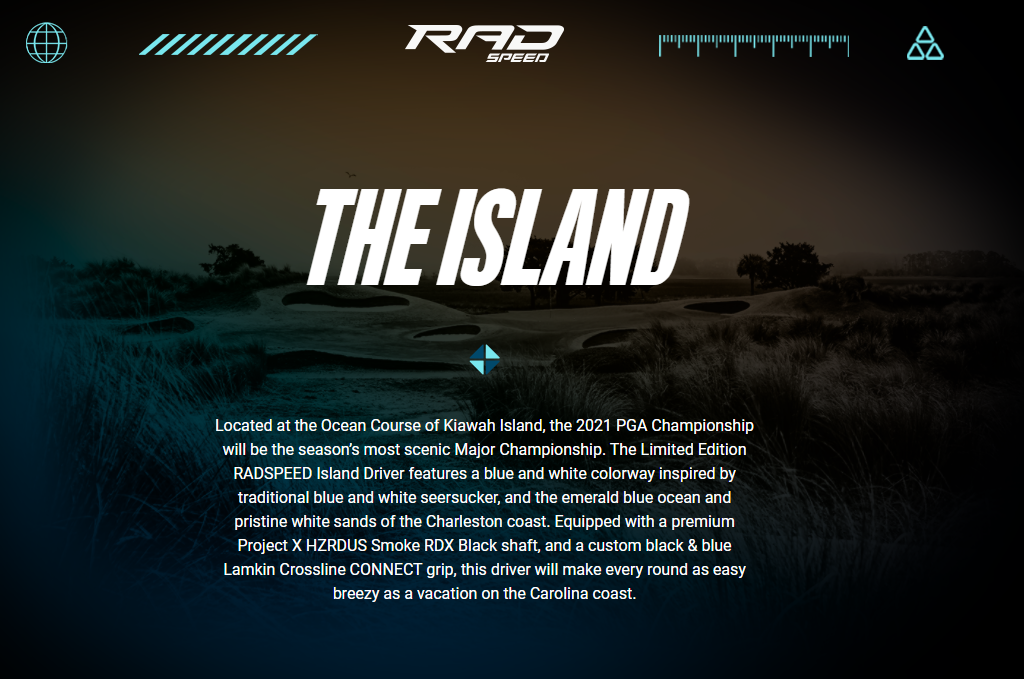 【21新款】COBRA高尔夫球杆RADSPEED发球木PGA锦标赛限量版一号木