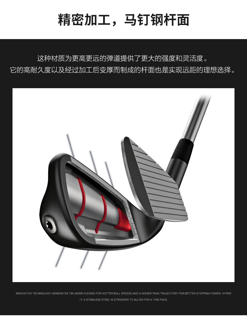 【新款】PING高尔夫球杆男士G710锻造铁杆组golf球杆智能远距离
