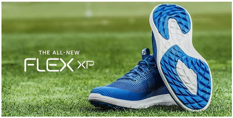 Footjoy高尔夫球鞋男全新FLEX XP轻量运动男鞋FJ透气高尔夫男鞋