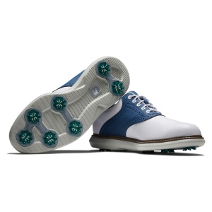 【21新款】FootJoy高尔夫球鞋男士Traditions经典轻量golf有钉鞋