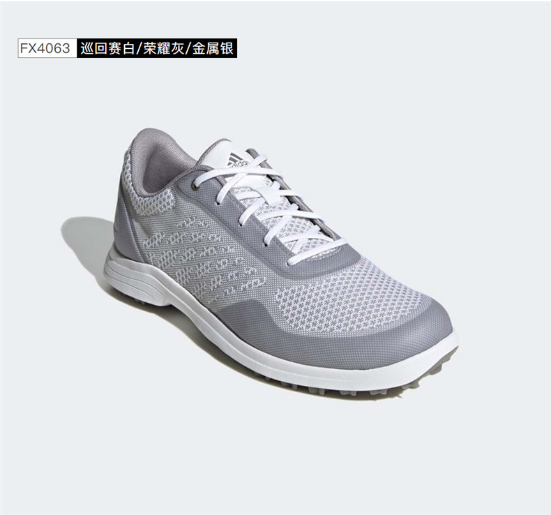 【新品】Adidas阿迪达斯高尔夫球鞋女士golf运动休闲鞋FX4063