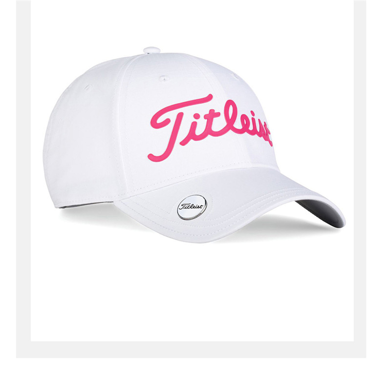 Titleist泰特利斯特高尔夫球帽运动帽男士可调节遮阳帽TH21APBMGC