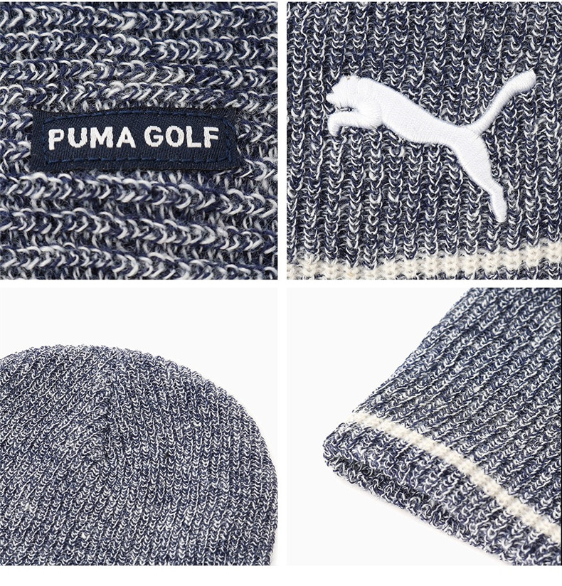 【21新款】PUMA彪马高尔夫球帽男士秋冬新款针织保暖帽子02362201