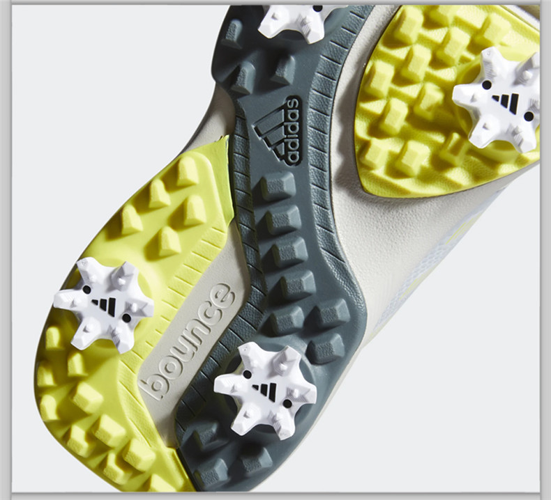 Adidas阿迪达斯高尔夫球鞋男女儿童鞋青少年高尔夫球鞋活动钉新款