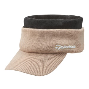 TaylorMade泰勒梅高尔夫新款正品女士针织保暖舒适运动遮阳鸭舌帽