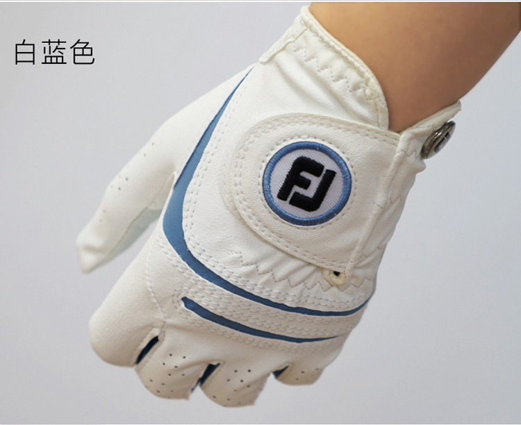 FootJoy高尔夫手套女士FJ WeatherSof专业性能舒适耐用双手手套