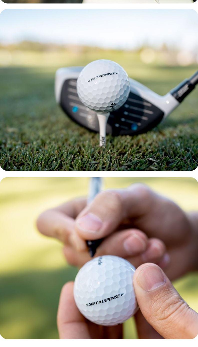 TaylorMade泰勒梅高尔夫球远距三层球golf球可团购定制个性化LOGO