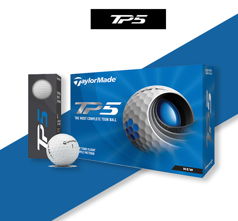 【新款】Taylormade泰勒梅高尔夫球TP5 PIX五层球 TP5X福勒图腾球