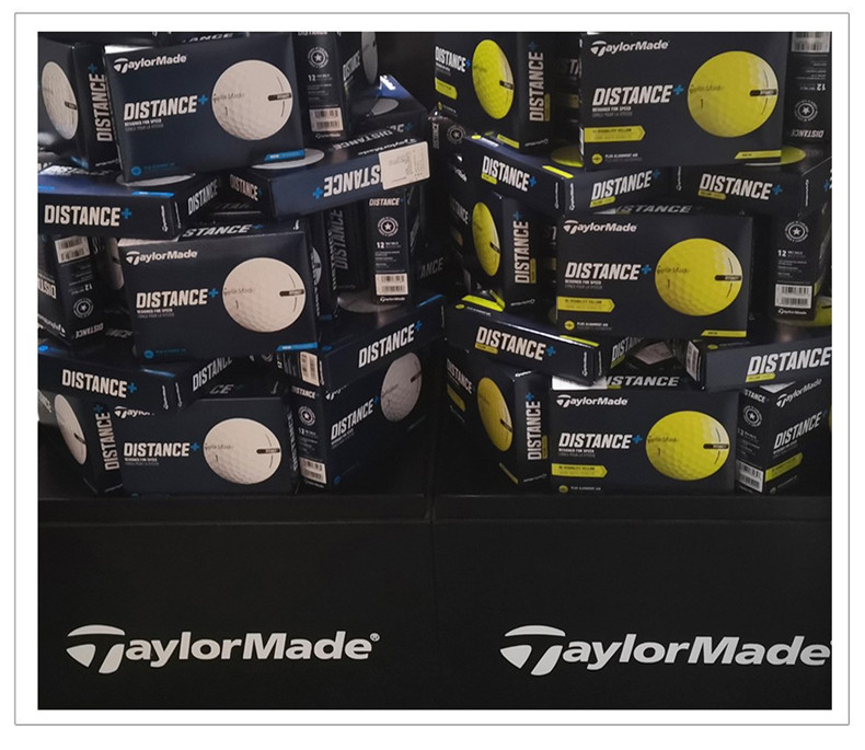 Taylormade泰勒梅高尔夫球二层球远距离Distance+两层球练习球