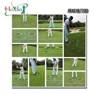 新款好莱迪 Linn-Holiday 高尔夫练习棒挥杆指向棒golf训练器材
