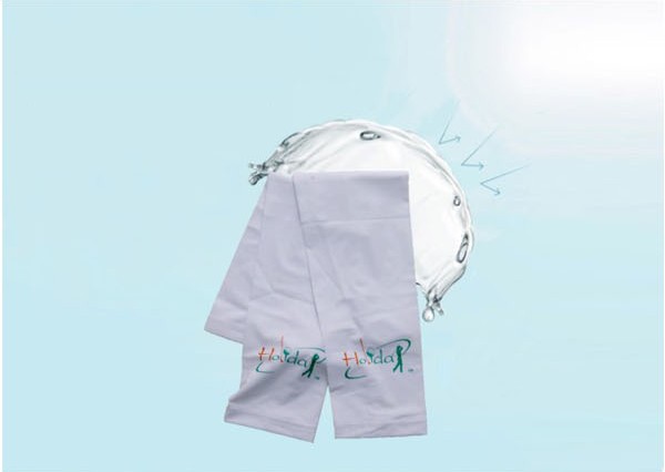好莱迪 Linn-Holiday 高尔夫配件防晒袖套夏季户外冰丝袖套 白色