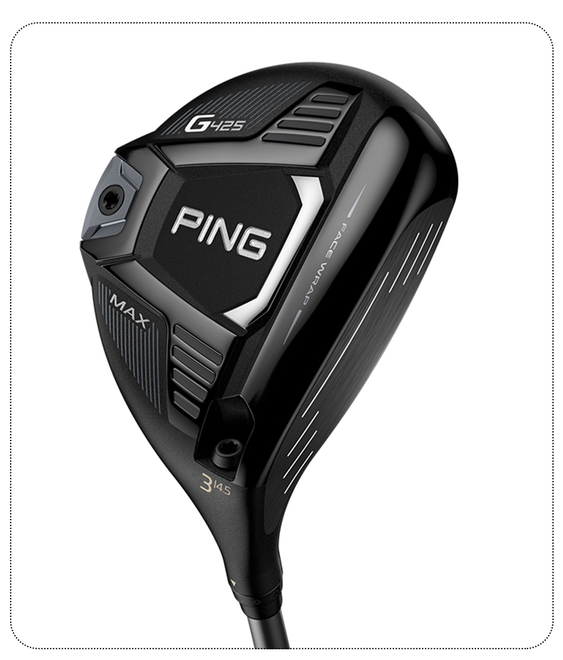 PING高尔夫球杆男21全新G425 MAX高容错球道木杆Golf强化版木杆