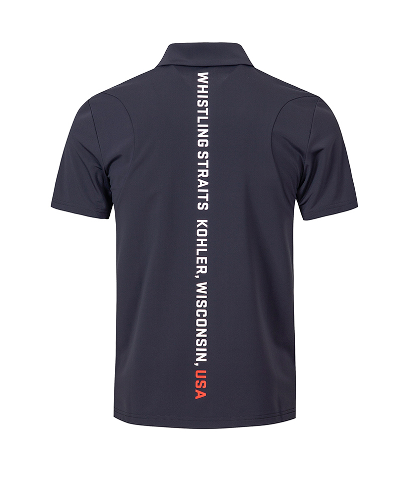 RyderCup莱德杯高尔夫男装短袖T恤 夏季翻领运动速干修身Polo衫