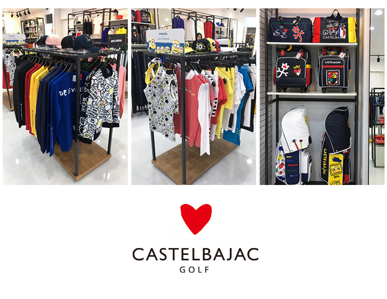 Castelbajac（C牌）高尔夫服装男短袖Polo衫 夏季艺术时尚男T恤