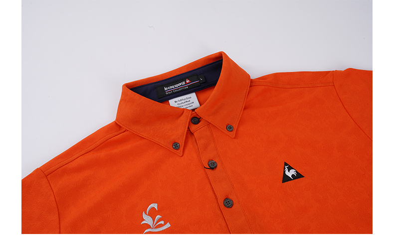 Le Coq Sportif/乐卡克高尔夫服装男士短袖T恤 休闲运动GolfT恤
